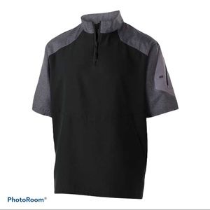 NWOT Raider Short Sleeve Pullover Batting Jacket